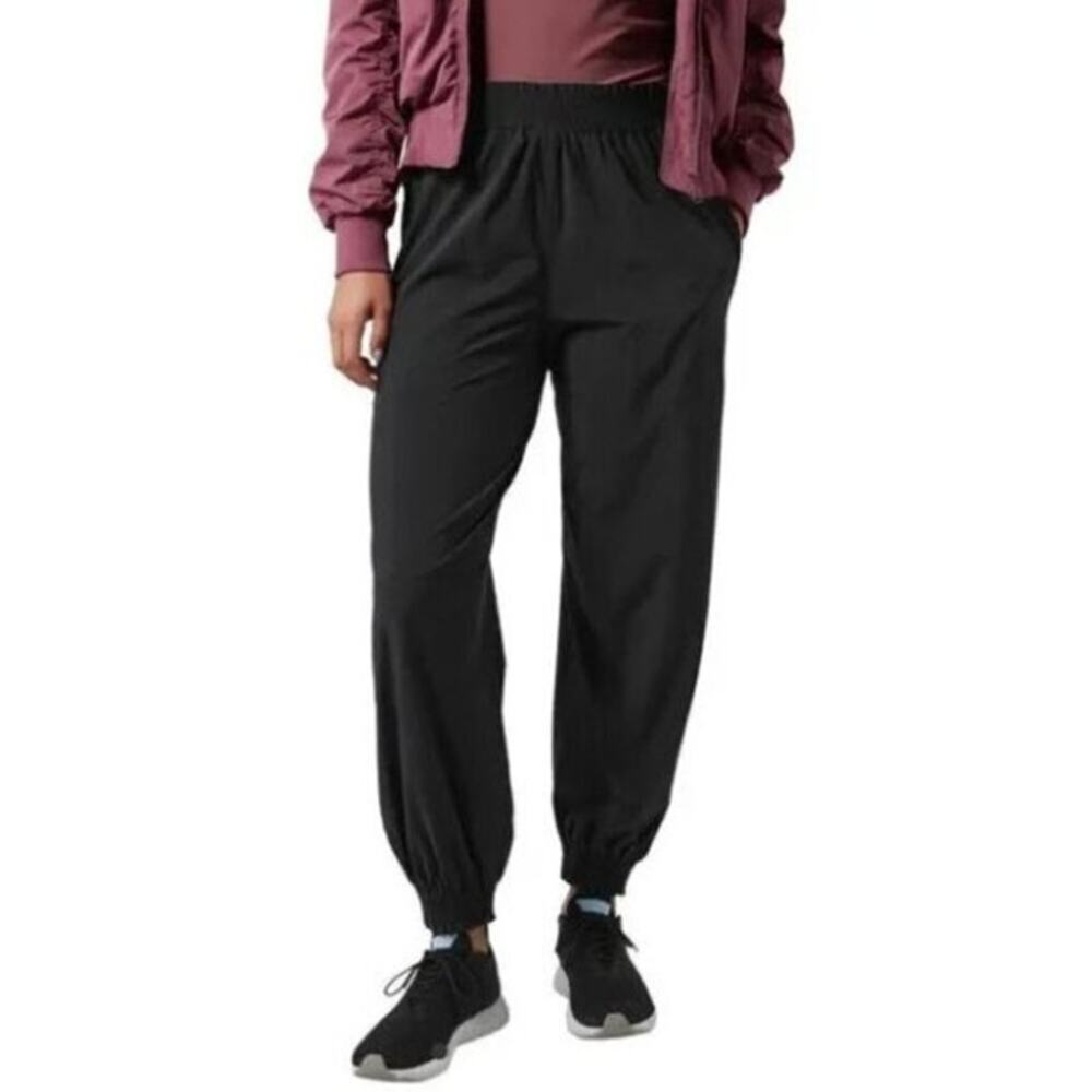 Athleta Savannah Jogger Black Size 8 Womens